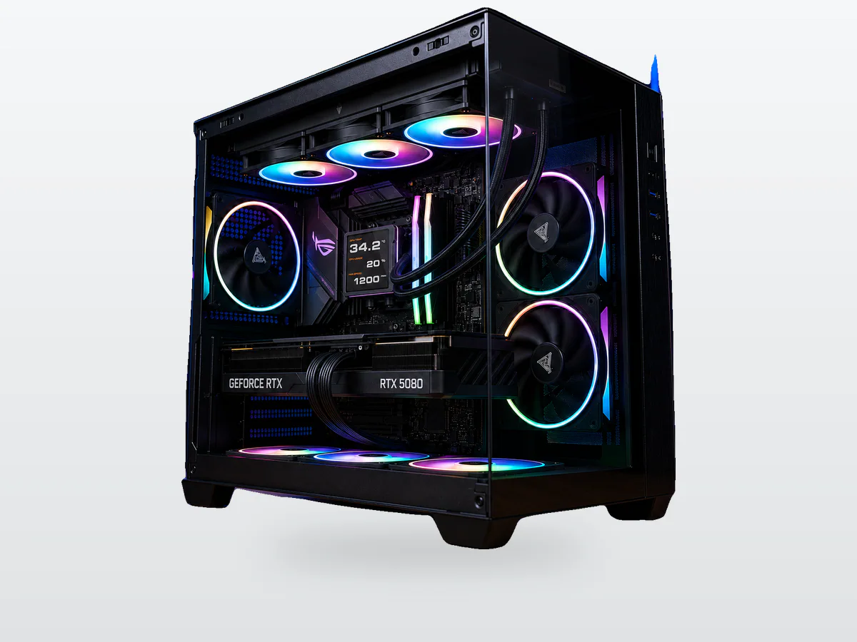 PC Gaming RTX 5080 Ryzen 7 9800X3D 32GB DDR5 SSD 1TB BROSS TOR VISTEK