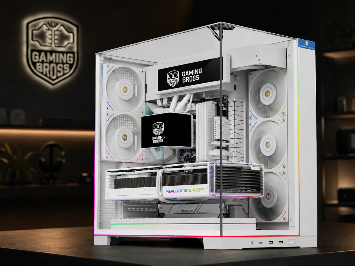 PC Gaming RTX 5090 Ryzen 9 9950X3D 64GB DDR5 SSD 6TB BROSS TITAN VISION