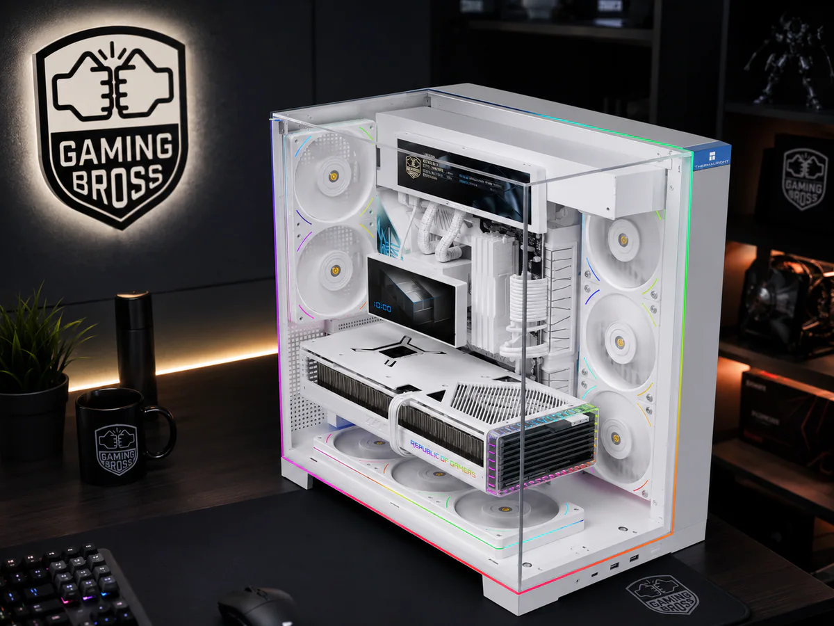 PC Gaming RTX 5090 Ryzen 9 9950X3D 64GB DDR5 SSD 6TB BROSS TITAN VISION