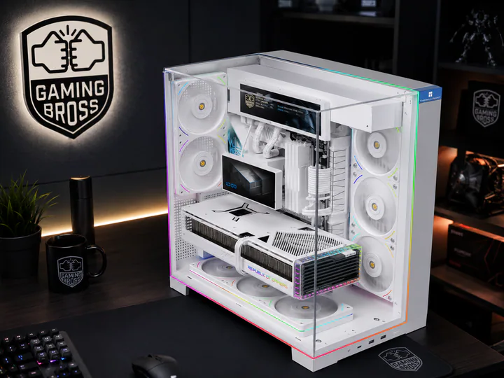 PC Gaming RTX 5090 Ryzen 9 9950X3D 64GB DDR5 SSD 6TB BROSS TITAN VISION – immagine prodotto 2