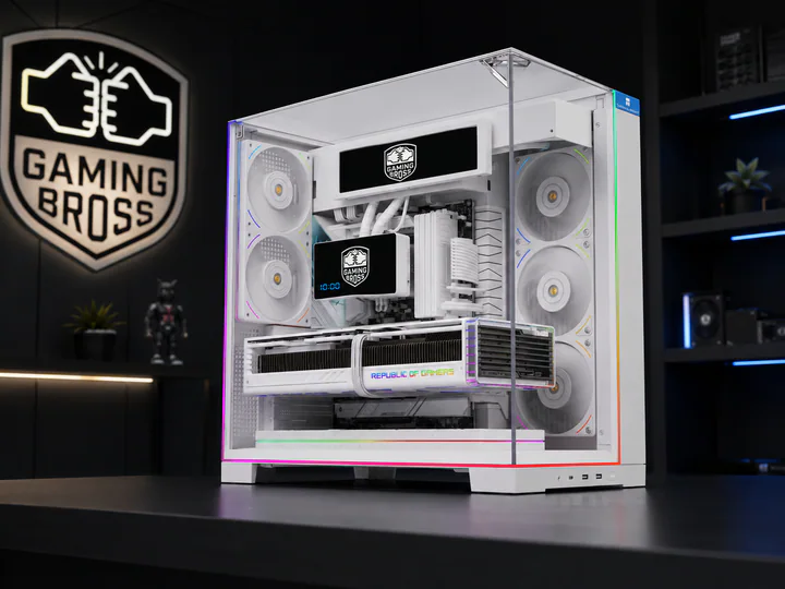 PC Gaming RTX 5090 Ryzen 9 9950X3D 64GB DDR5 SSD 6TB BROSS TITAN VISION – immagine prodotto 3