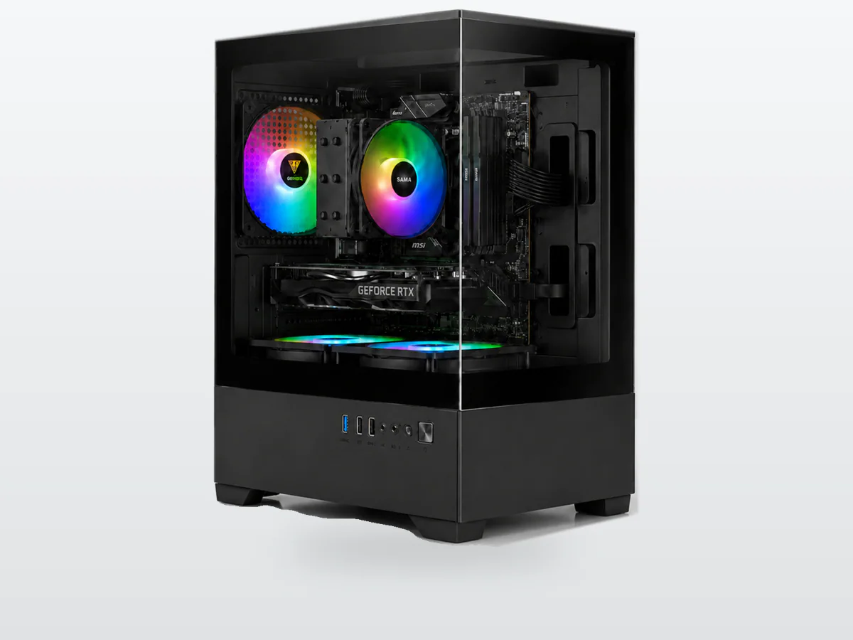 PC Gaming RTX 5060 Ryzen 5 8400F 16GB DDR5 SSD 1TB Windows 11 BROSS STORM