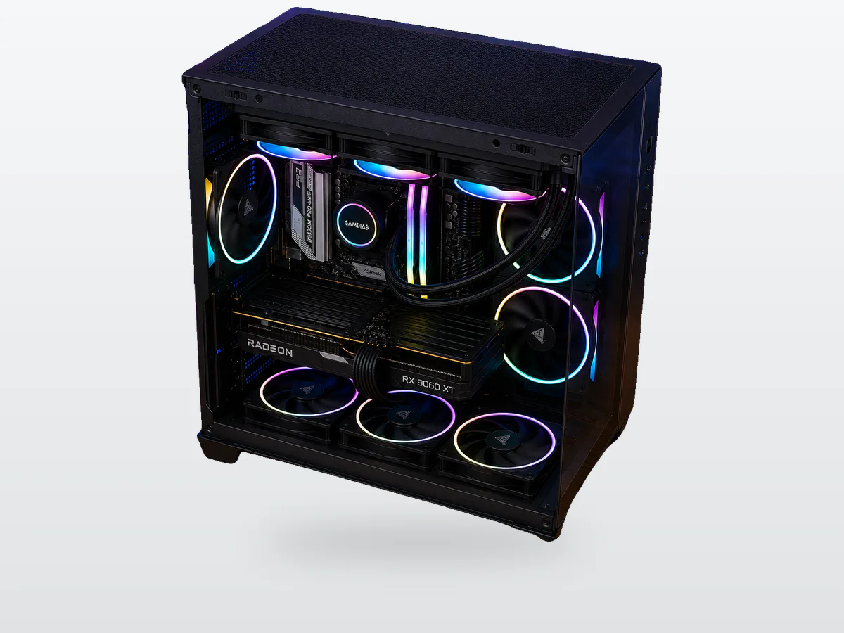 PC Gaming RX 9060 XT Ryzen 5 8400F 16GB DDR5 SSD 1TB BROSS NOVA ENTRY