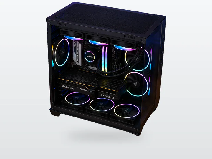 BROSS NOVA RX – Ryzen 5 8400F + Radeon RX 9060 XT 8GB