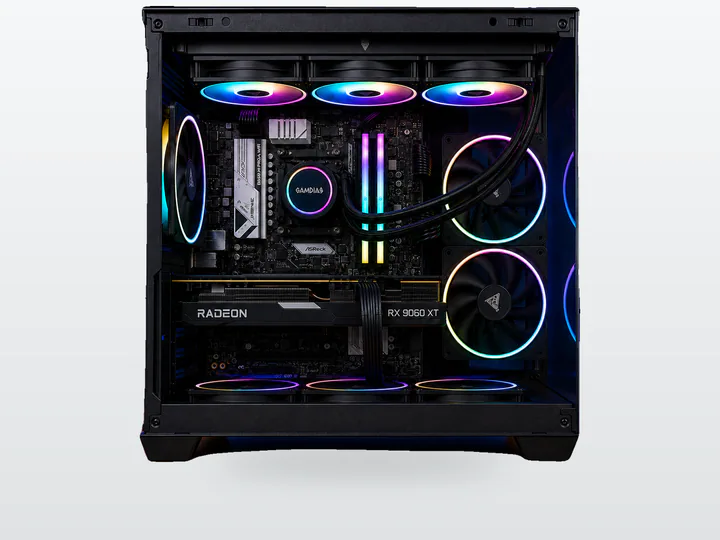 PC Gaming RX 9060 XT Ryzen 5 8400F 16GB DDR5 SSD 1TB BROSS NOVA ENTRY – immagine prodotto 4