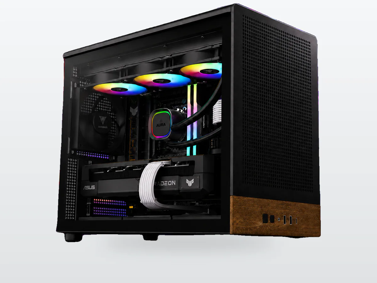 PC Gaming RX 9070 XT Ryzen 7 9800X3D 32GB DDR5 SSD 1TB BROSS ATHENA