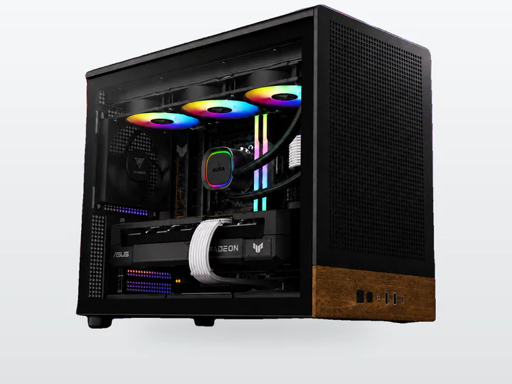 PC Gaming RX 9070 XT Ryzen 7 9800X3D 32GB DDR5 SSD 1TB BROSS ATHENA