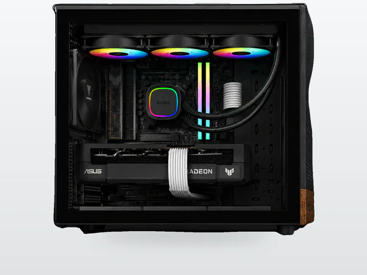 PC Gaming RX 9070 XT Ryzen 7 9800X3D 32GB DDR5 SSD 1TB BROSS ATHENA – immagine prodotto 2