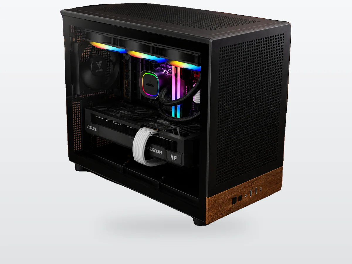 PC Gaming RX 9070 XT Ryzen 7 9800X3D 32GB DDR5 SSD 1TB BROSS ATHENA – immagine prodotto 3