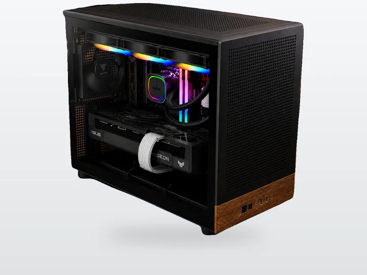 PC Gaming RX 9070 XT Ryzen 7 9800X3D 32GB DDR5 SSD 1TB BROSS ATHENA – immagine prodotto 3