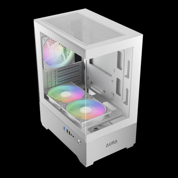 White BROSS ENTRY BOOST – 32GB RAM DDR5 / Ryzen 5 7500F / RTX 5060TI / Nvme 512GB / W11 PRO - immagine 2