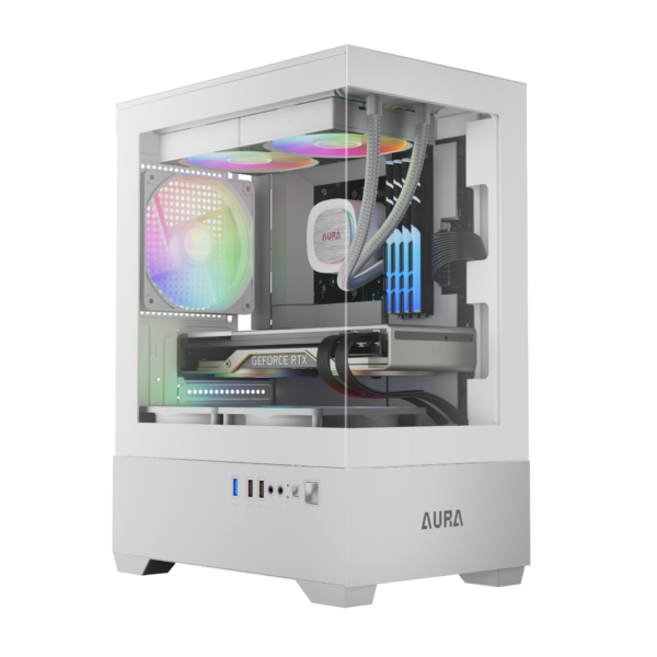 White BROSS ENTRY BOOST – 32GB RAM DDR5 / Ryzen 5 7500F / RTX 5060TI / Nvme 512GB / W11 PRO
