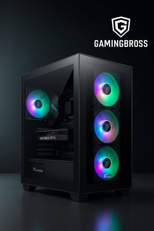 BLACK REAPER 9070 XT 32GB RAM DDR5 / Ryzen 7 9700X /Nvme 2TB / W11 PRO