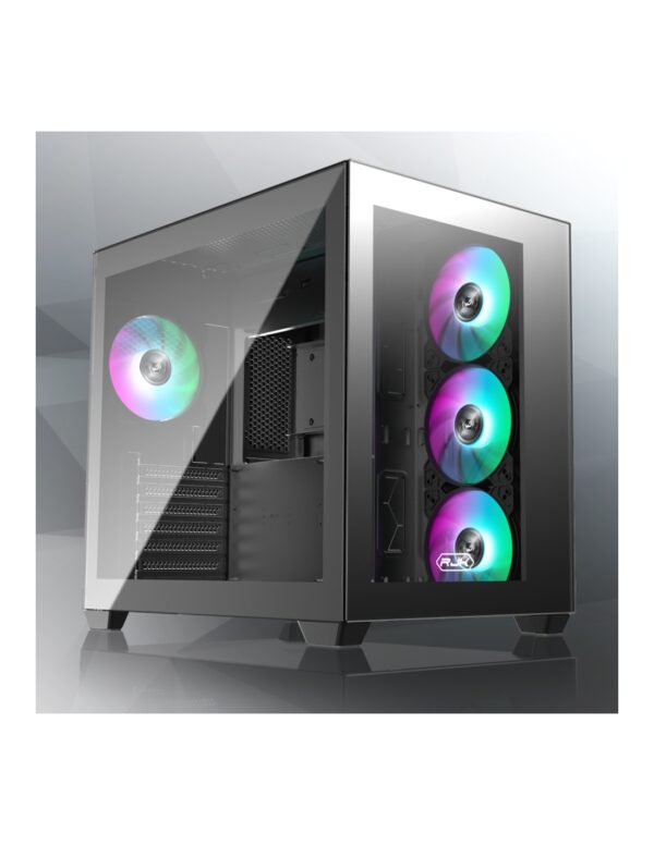 BLACK REAPER 9070 XT 32GB RAM DDR5 / Ryzen 7 9700X /Nvme 2TB / W11 PRO - immagine 2