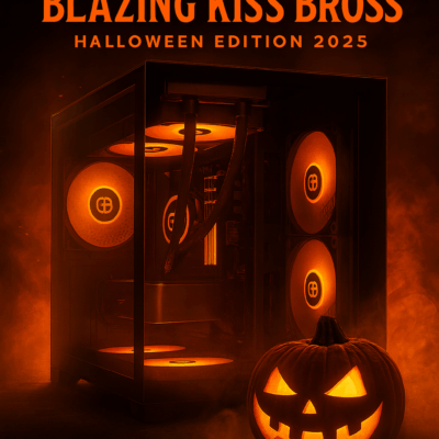 Blazing Kiss Bross – PC Gaming Halloween Edition 2025 con RTX 5060