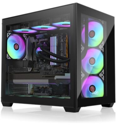 BUILD NAME: BLACK RAGE 7900 XT – POWERED BY AMD 32GB RAM DDR5 / Nvme 1TB / W11 PRO / 9800X3D