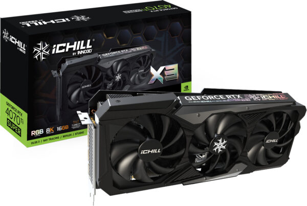 VGA Inno3D GeForce? RTX 4070 Ti 16GB SUPER ICHILL X3 - Inno3D