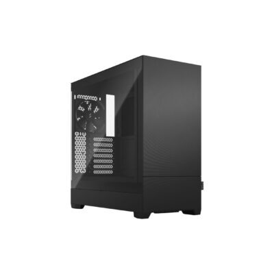 FRACTAL CASE M TOWER POP SILENT BLACK TG CLEAR TINT FD-C-POS1A-02 – FRPOPSILENTBLK