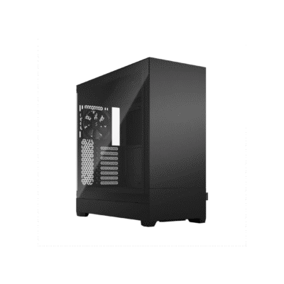 FRACTAL CASE M TOWER POP XL SILENT BLACK TG CLEAR TINT FD-C-POS1X-02 – FRPOPXLSILENTBLK