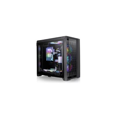 THERMALTAKE CASE TOWER C750 TG ARGB BLK WIN/SPCC/2TG/3CT140 ARGB FAN/BROWN – THERCA1X600F1WN01
