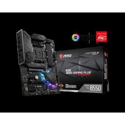 MSI MPG B550 GAMING PLUS (AM4)  – MSI