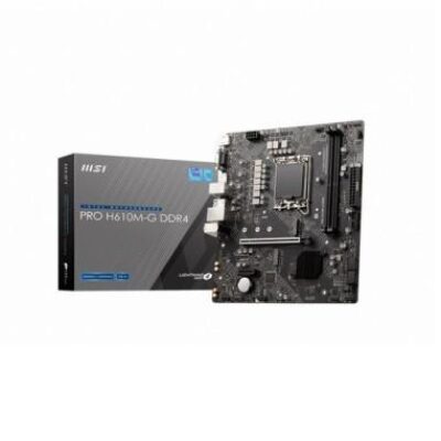 MSI PRO H610M-G DDR4 (1700)  – MSI