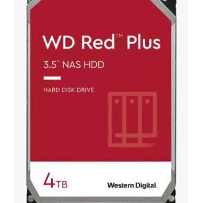 HDD WD Red Plus WD40EFPX 4TB/8,9/600 Sata III 256MB  (CMR) – Western Digital