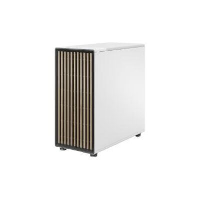 FRACTAL CASE TOWER NORTH XL CHALK WHITE TG CLEAR – FRFDCNOR1X04
