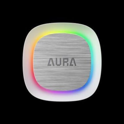 GAMDIAS RAFF.LIQUIDO AURA GL240 V2 WHITE 2xFAN ARGB – GAMAURAGL240V2WH