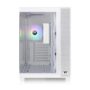 THERMALTAKE CASE M.TOWER VIEW 380TG ARGB SNOW TG 4xARGB Fan - THERCA1Z200M6WN00