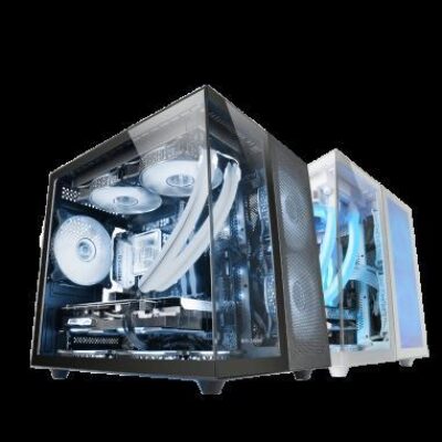 MARSGAMING CASE MC-NOVAM IN ALLUMINIO DUAL-CHAMBER TG 90º BLACK – MGMCNOVAM