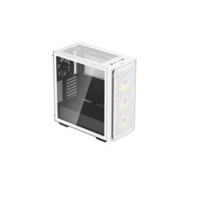 DEEPCOOL CASE MID TOWER CK560WH WHITE TG 3×120+1x140mm FAN R-CK560-WHAAE4-G – DPCK560WH