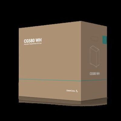 DEEPCOOL CASE MID TOWER CG580 BIANCO  R-CG580-WHNDA0-G-1 – DPCG580WH