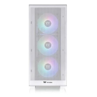 THERMALTAKE CASE M.TOWER S250 TG ARGB SNOW TG 4xCT120 ARGB FAN – THERCA1Y600M6WN00