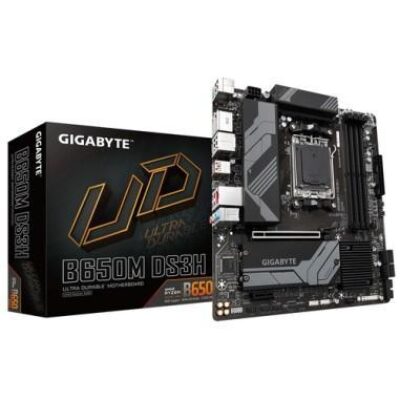 MB GIGABYTE GA-B650M DS3H M.ATX AMD AM5 – MBGAB650MDS3H