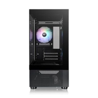 THERMALTAKE CASE MICRO VIEW 170 TF ARGB BLACK TG 3xARGB FAN – THERCA1Z400M1WN00