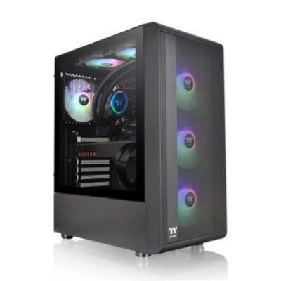 THERMALTAKE CASE MID.T S200 TG ARGB BLACK WIN SPCC – THERCA1X200M1WN00