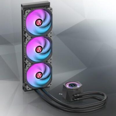 RAIJINTEK RAFF CPU LIQUIDO CYCLOPS 360 BLACK ARGB PWN LCD TFT 1.4 0R10B0022 – RACYCLOPS360BLK