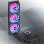 RAIJINTEK RAFF CPU LIQUIDO CYCLOPS 360 BLACK ARGB PWN LCD TFT 1.4 0R10B0022 - RACYCLOPS360BLK