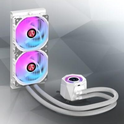 RAIJINTEK RAFF CPU LIQUIDO CYCLOPS 240 WHITE ARGB PWN LCD TFT 1.4 0R10B0023 – RACYCLOPS240WHT