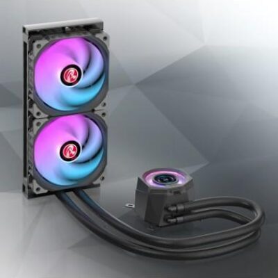 RAIJINTEK RAFF CPU LIQUIDO CYCLOPS 240 BLACK ARGB PWN LCD TFT 1.4 0R10B0023 – RACYCLOPS240BLK