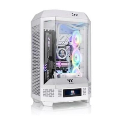 THERMALTAKE CASE MICRO THE TOWER 300 SNOW WIN SPCC 3*TG 2FAN*CT140 METAL PA – THERCA1Y400S6WN00