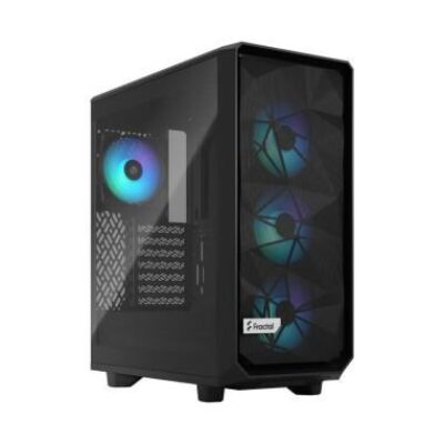 FRACTAL CASE MID TOWER MESHIFY 2 COMPACT LITE RGB BLACK TG LIGHR TINT – FRFDCMEL2C05