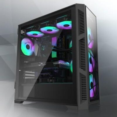 RAIJINTEK CASE M.TOWER PONOS ULTRA TG4 ARGB FAN*4 TYPE C USB3.0 – RAPONOSULTRATG4