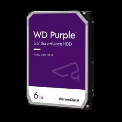 HD WD PURPLE WD64PURZ 6TB SATA3 256MB per VIDEOSORVEGLIANZA EU – HDWD64PURZ