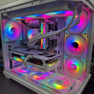 ❄️ PC GAMING MONSTER BUILD RX 9070 – EDIZIONE WHITE ❄️ ✨ SOLO 1 PEZZO DISPONIBILE – PRONTA CONSEGNA ✨