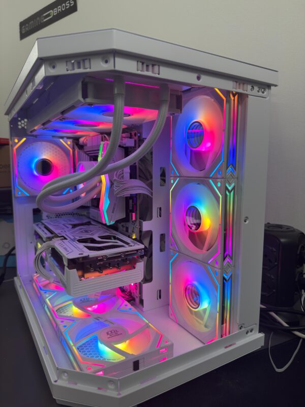 PRONTA CONSEGNA PC GAMING MONSTER BUILD RX 9070 – EDIZIONE WHITE ❄️ ✨ SOLO 1 PEZZO DISPONIBILE - immagine 2