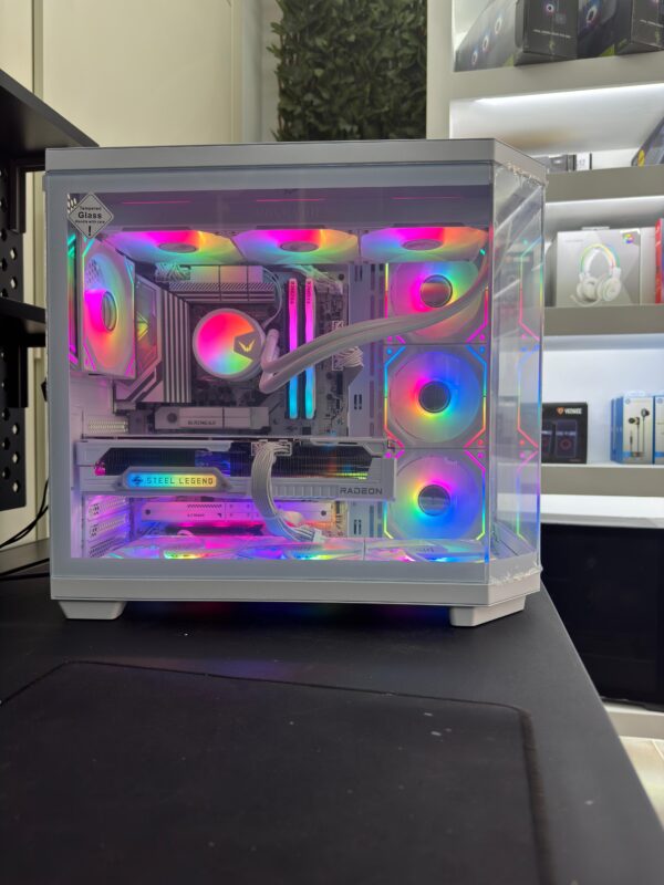 PRONTA CONSEGNA PC GAMING MONSTER BUILD RX 9070 – EDIZIONE WHITE ❄️ ✨ SOLO 1 PEZZO DISPONIBILE - immagine 6