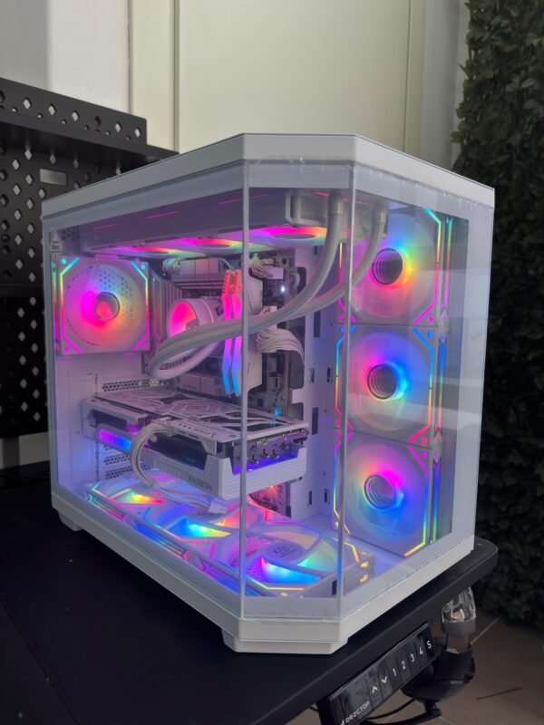 PRONTA CONSEGNA PC GAMING MONSTER BUILD RX 9070 – EDIZIONE WHITE ❄️ ✨ SOLO 1 PEZZO DISPONIBILE - immagine 3