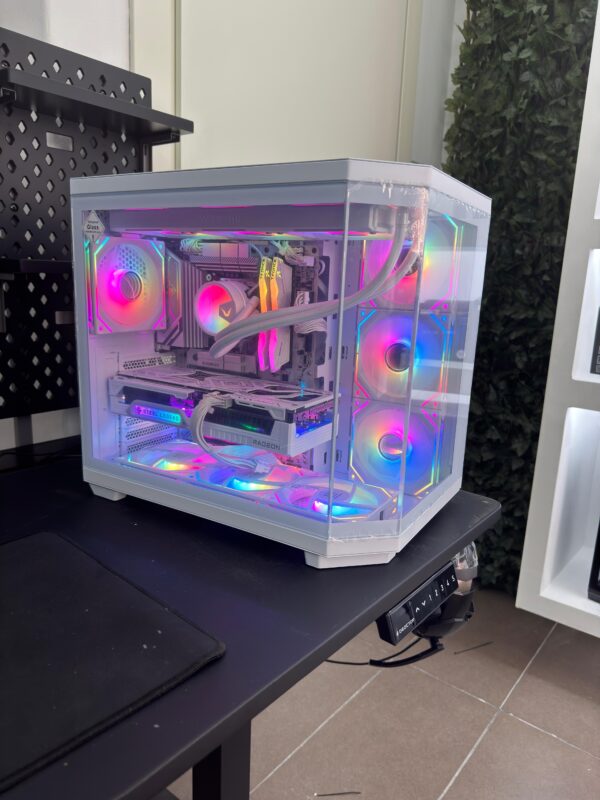 PRONTA CONSEGNA PC GAMING MONSTER BUILD RX 9070 – EDIZIONE WHITE ❄️ ✨ SOLO 1 PEZZO DISPONIBILE - immagine 7